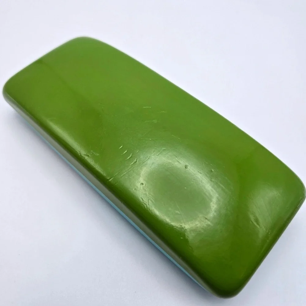 Kate Spade New York‎ Turquoise Blue and Green Hard Clamshell Eyeglasses Case